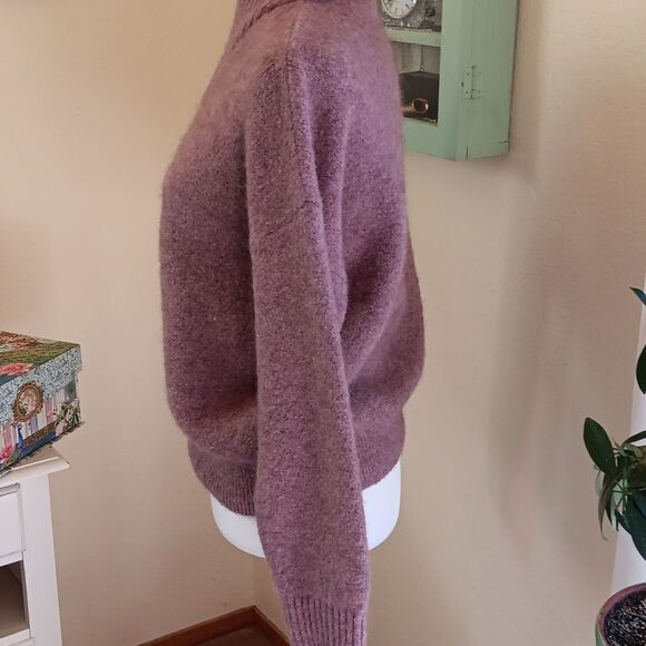 Madewell Dillon Mockneck Pullover Sweater. Cozycore. Outdoor.  Light Academia - Picture 6 of 13